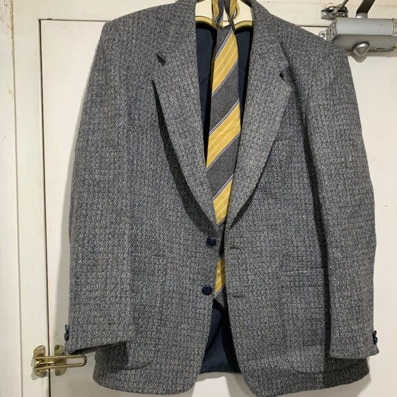 VINTAGE HARRIS TWEED SPORT BLAZERS SIZE 40R - Picture 3 of 15